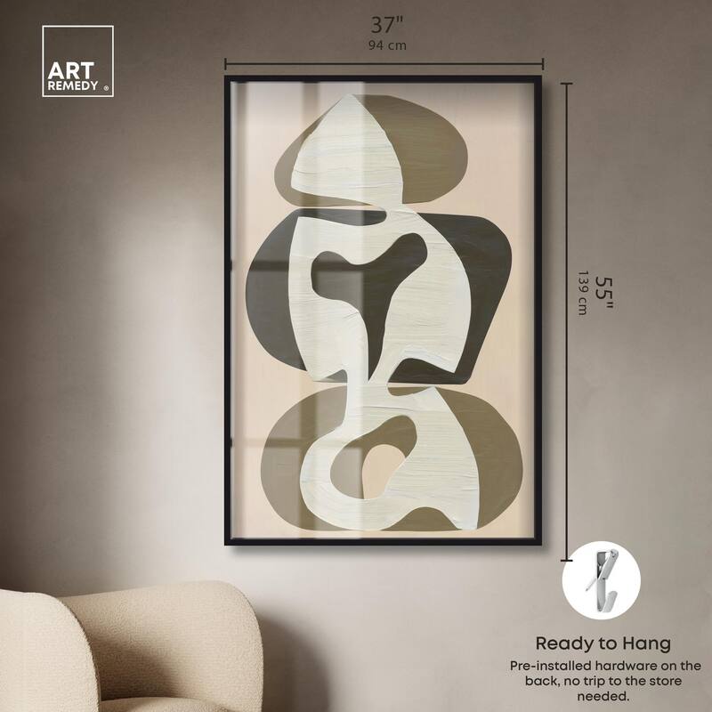 Shapes of Sage II Shadowbox by Art Remedy
