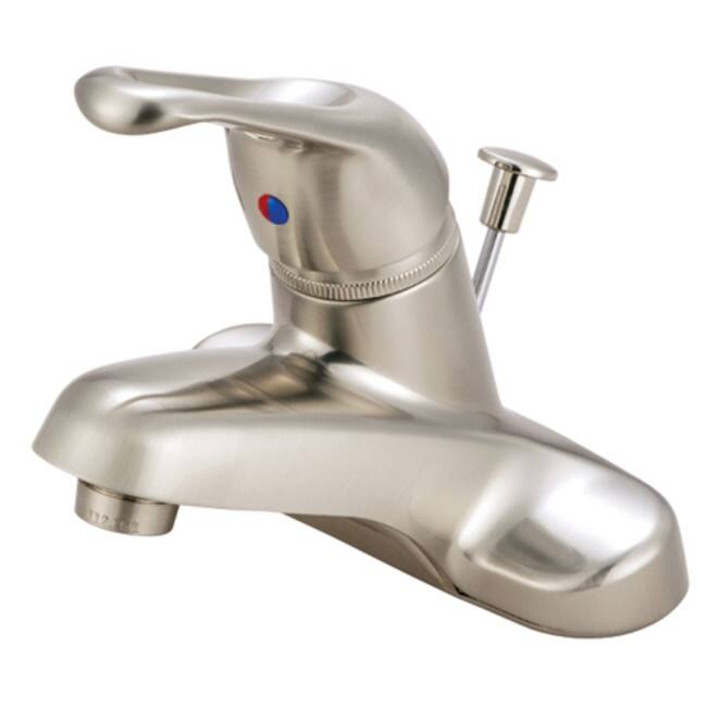 Kingston Brass Wyndham Centerset Bathroom Faucet with Pop-Up Drain