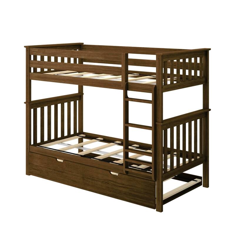 Max and Lily Twin over Twin Bunk Bed with Trundle