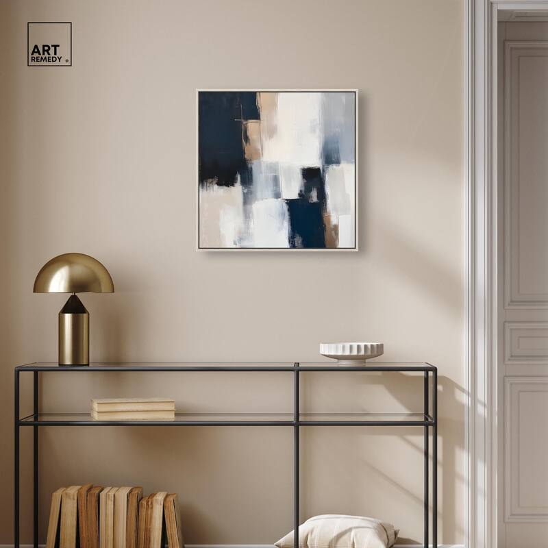 Blue Mood Depth II Canvas by Art Remedy