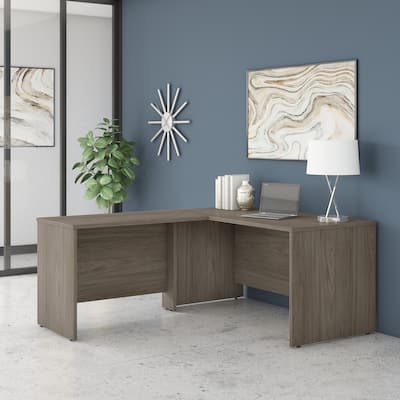 Studio C 60W L Shaped Desk with 42W Return by Bush Business Furniture