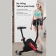 Indoor Exercise Bicycle Ultra-quiet Exercise Bike Home Bicycle Fitness ...