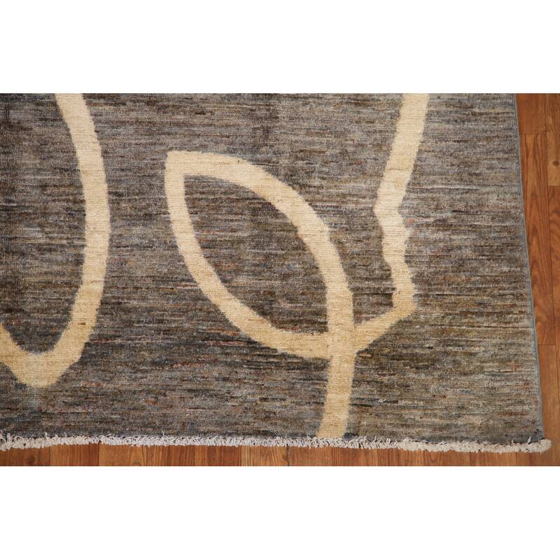 Gabbeh Kashkoli Area Rug Handmade Wool Carpet - 5'11"x 9'2"