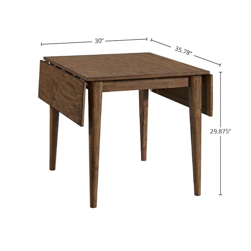Koloa 50" Wood Drop Leaf Dining Table, Honey