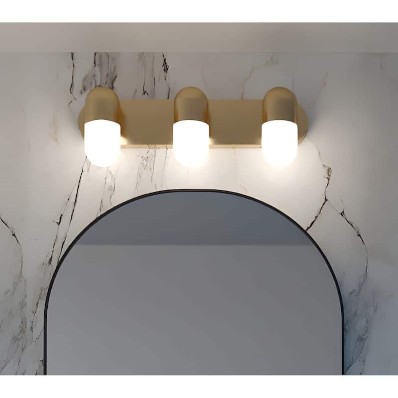 AFX IRVV2406LAJUD Irvine 3 Light 24" Wide LED Vanity Light with