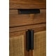 preview thumbnail 5 of 7, Furniture Classics Pine Cane DeWitt Display Storage Cabinet