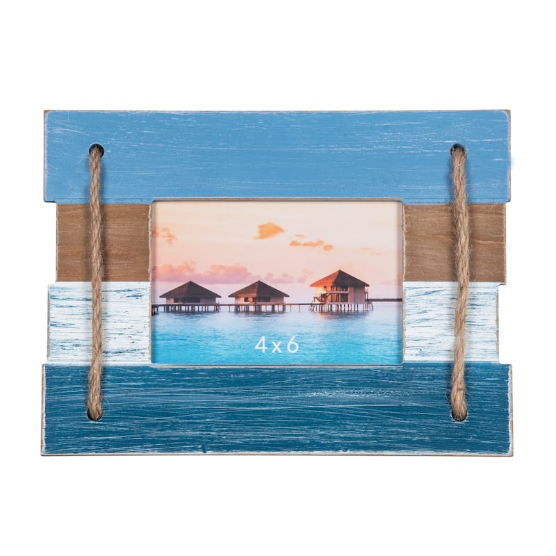 Beach Photo Frame 10.6 x 7.9 x 0.59 Inches.