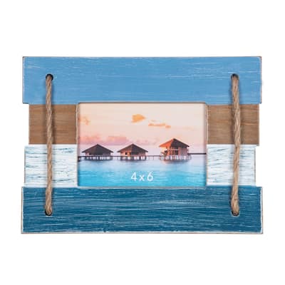Beach Photo Frame 10.6 x 7.9 x 0.59 Inches.
