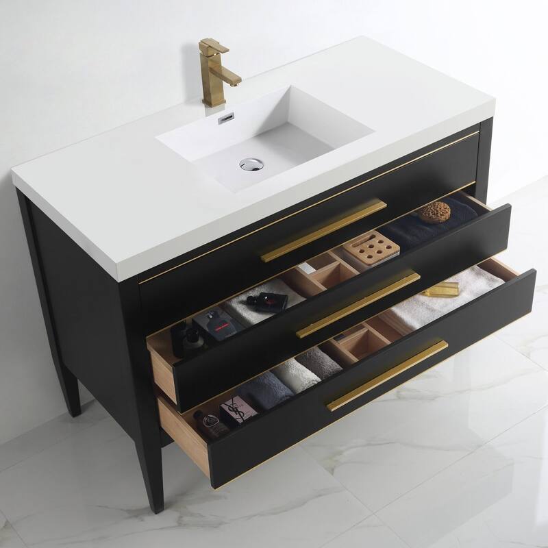 Ayer 48" Single Bathroom Vanity Set