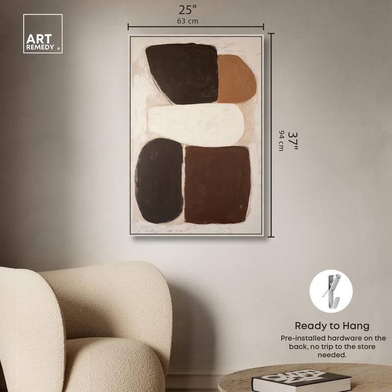 Asymmetrical Balance I Canvas by Art Remedy