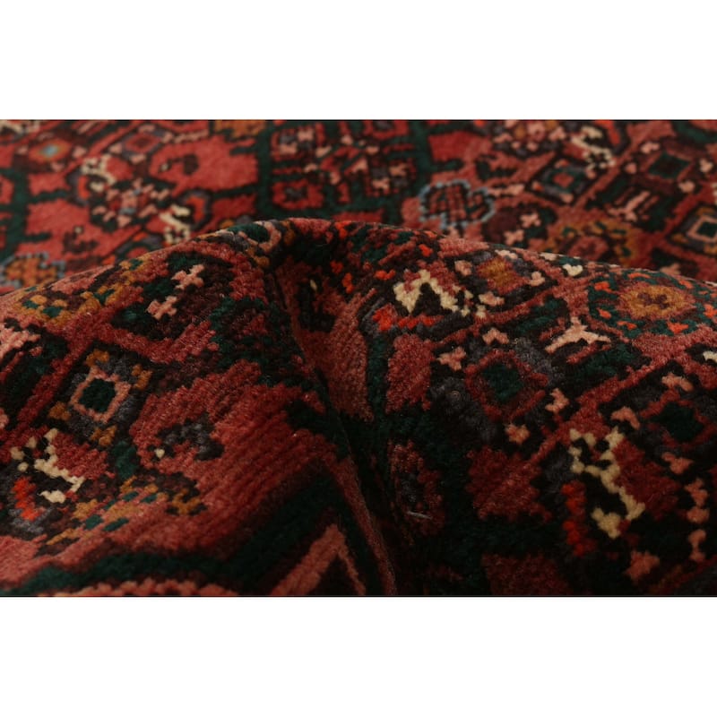 ECARPETGALLERY Hand-knotted Andelz Red Wool Rug - 2'10 x 10'1