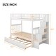 preview thumbnail 6 of 5, Mabely Twin over Twin Bunk Bed with Trundle