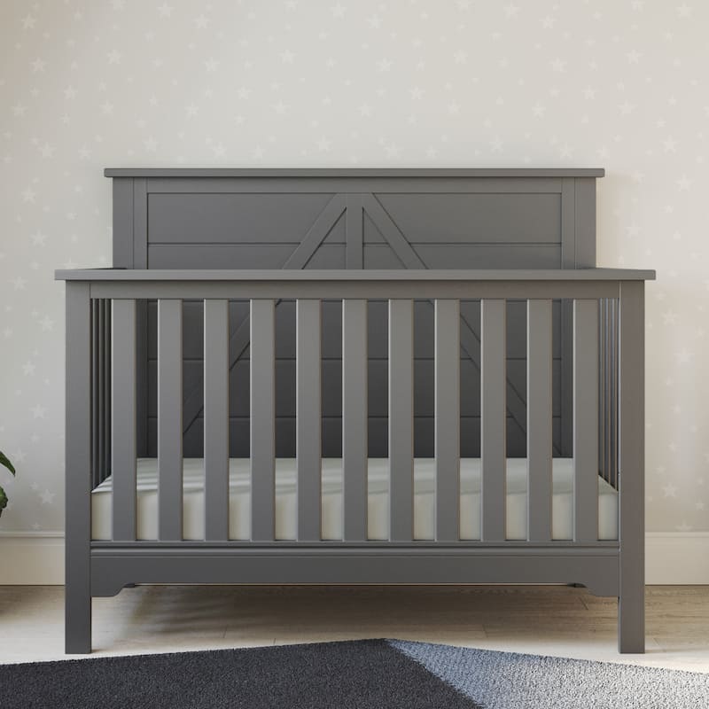 Forever Eclectic Woodland 4-in-1 Convertible Baby Crib