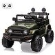preview thumbnail 1 of 5, 12V Ride on Car for Kids, Licensed Toyota Ride on Truck Green - Assembly Required - 5-7 Years