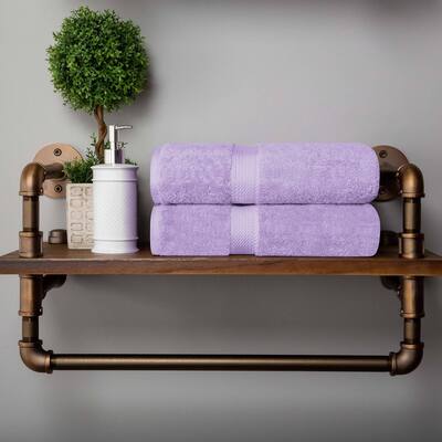 Superior Egyptian Cotton Pile Heavyweight Bath Towel Set of 2