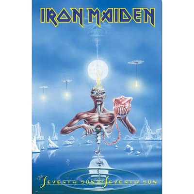 Iron Maiden Seventh Son of a Seventh Son Art Poster - 24 x 36 Inch