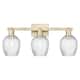 Option Antique Brass / Clear Spiral Fluted