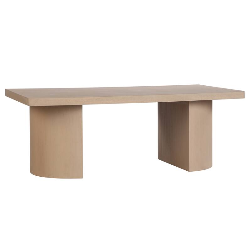 Half Moon Mango Wood Coffee Table by East at Main