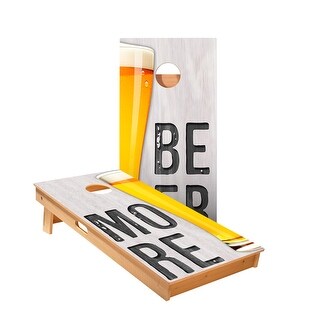 More Beer Cornhole Boards