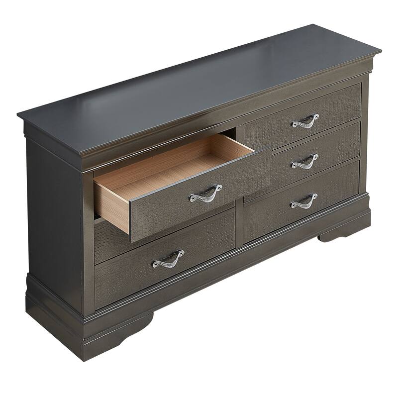 Lorana 6-drawer Dresser