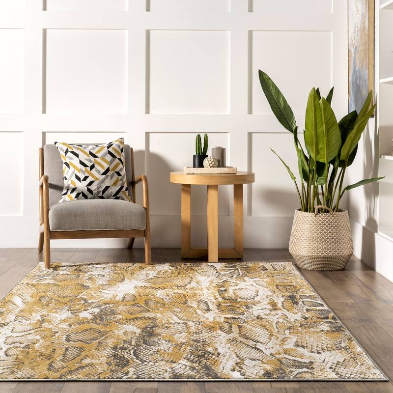 Nuloom Aideen Modern Snake Patterned Area Rug