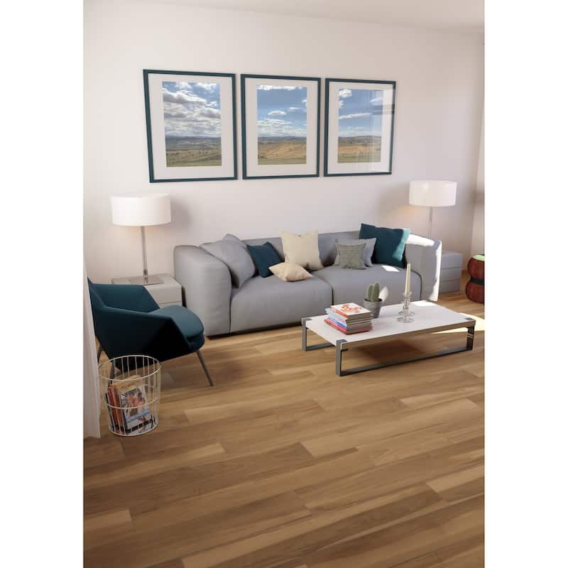 Industry Tile 8x48 Alberone Miele Wood Look Porcelain Tile