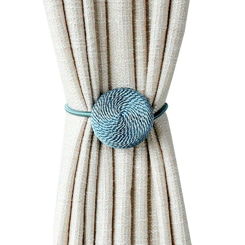 Sidra Macaron Curtain Tieback (Set of 2) - Teal