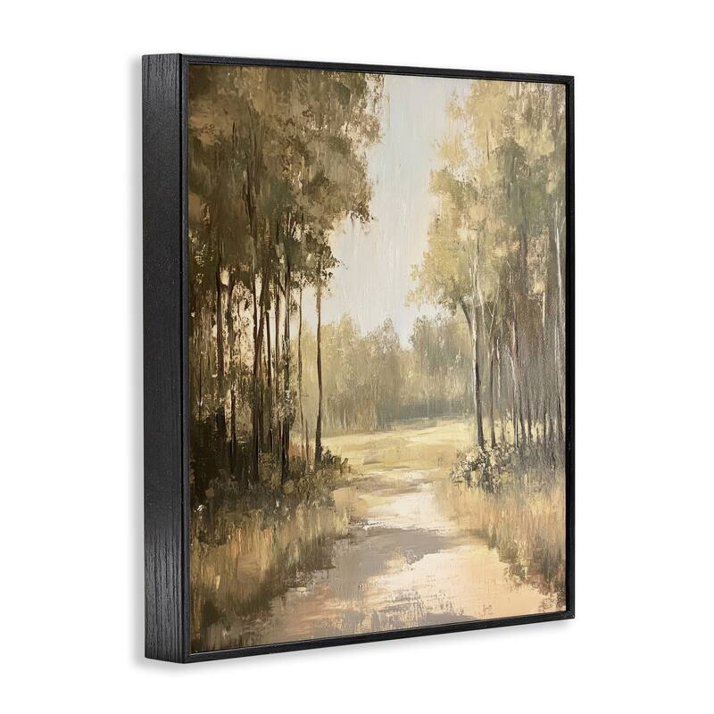 Stupell To The Woods Pathway Framed Giclee Art Design By Petal Prints Design