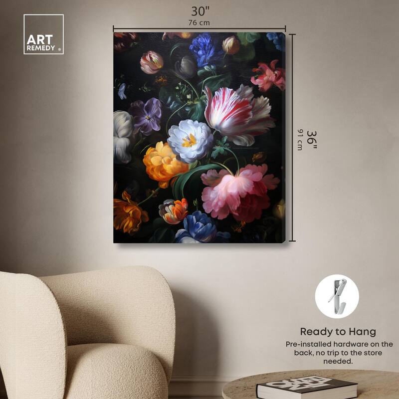 Aleia Baroque II Canvas by Art Remedy, Gallery Wrapped