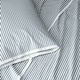 preview thumbnail 7 of 7, Martex Clean AF Pinstripe Sheet Set with SILVERbac Antimicrobial Technology