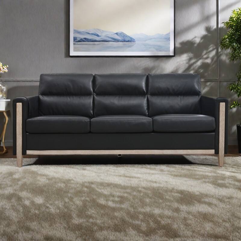 79.5" Velvet Solid Wood 3-Seater Sofa with Pocket Spring Seat, PP Foam Backrest, and Side Storage Pocket