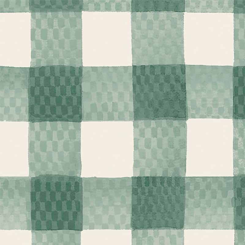 Cath Kidston Painted Gingham Green