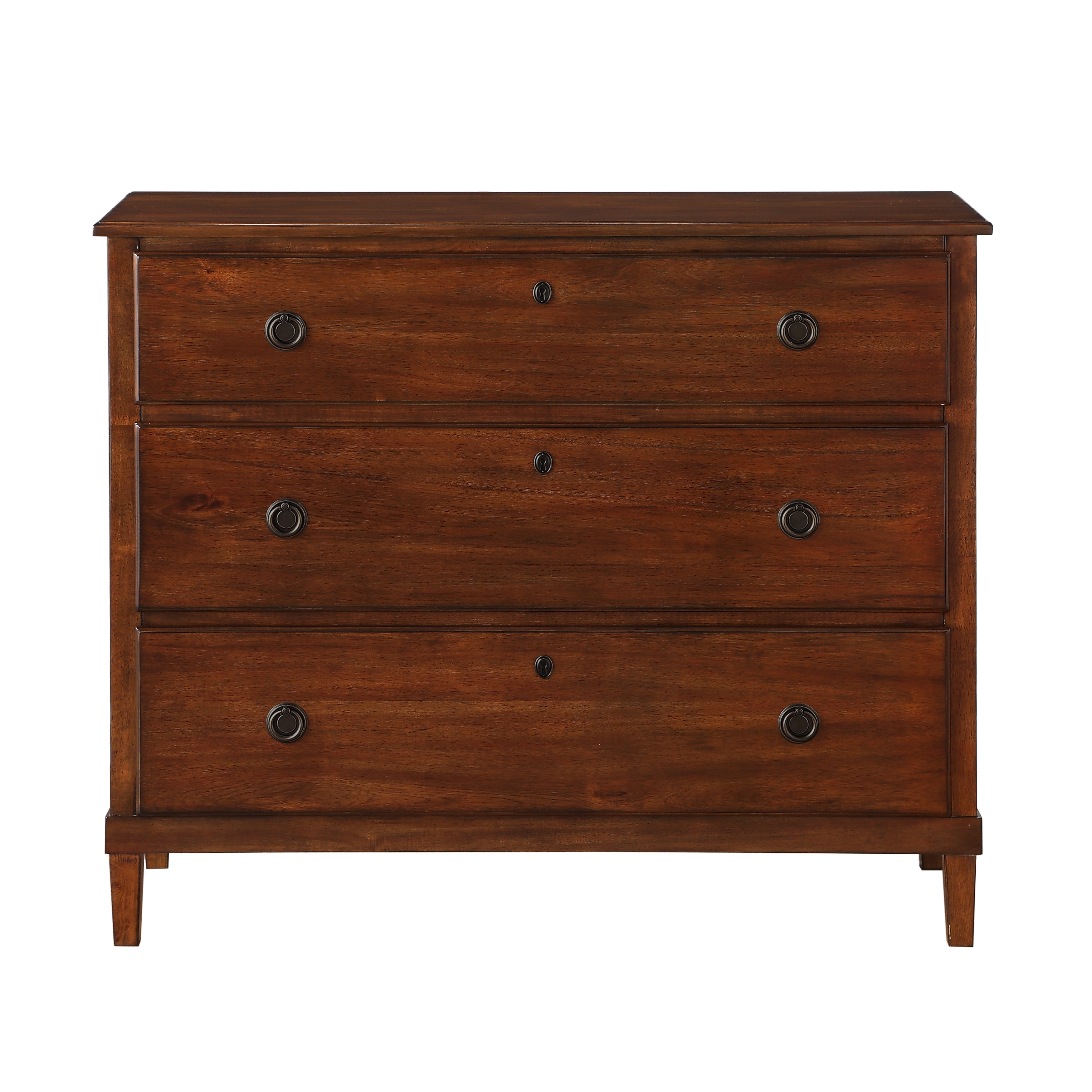 brown 3 drawer dresser Bohemian Solid Wood 3-Drawer Fluted Light Welcome Paxton Canfield 3-drawer 42 Inch Wide