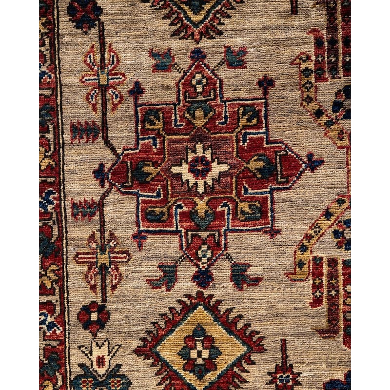 Serapi One-of-a-Kind Hand-Knotted Area Rug - Brown, 6' 0" x 9' 2" - 6' 0" x 9' 2"