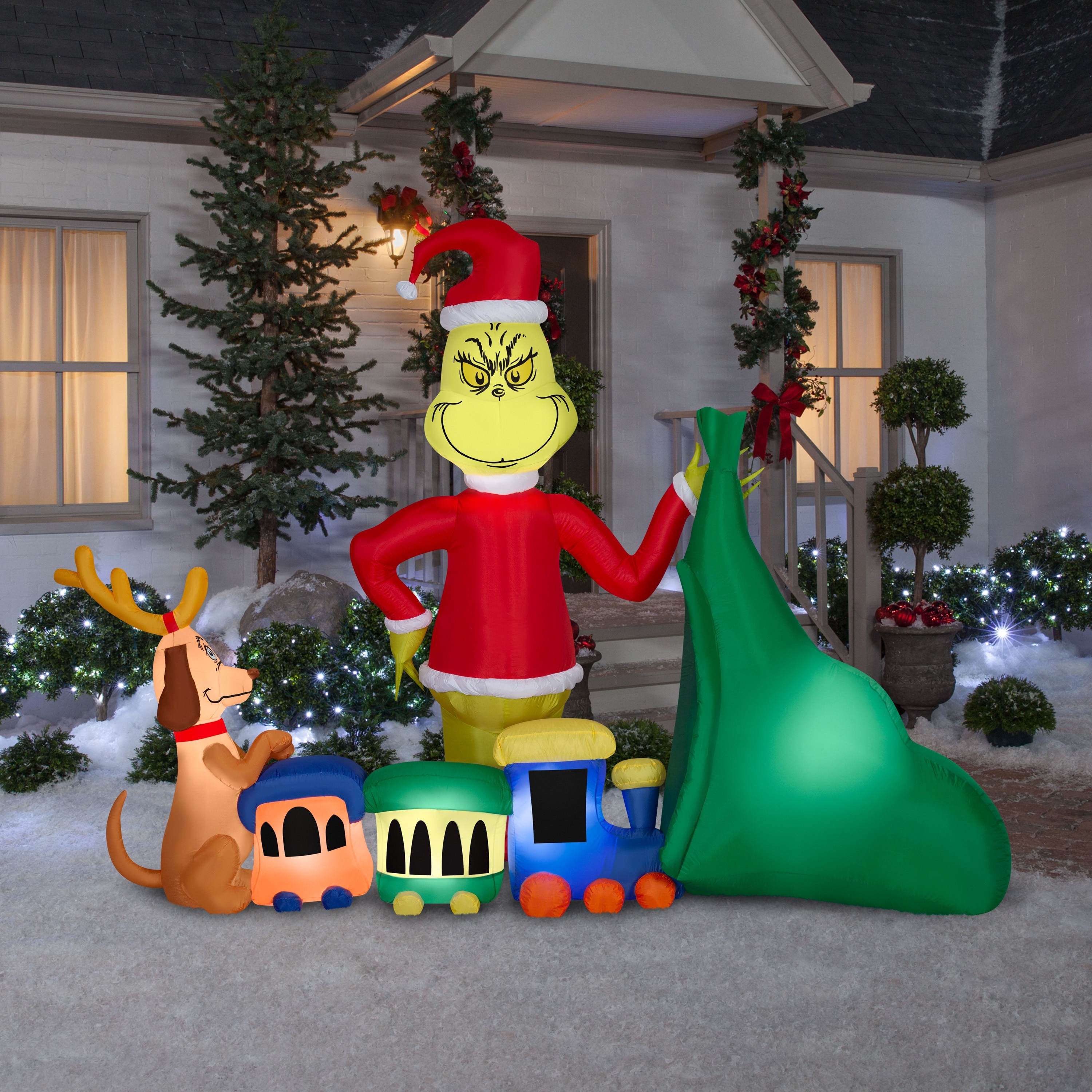 Christmas clearance shop inflatables