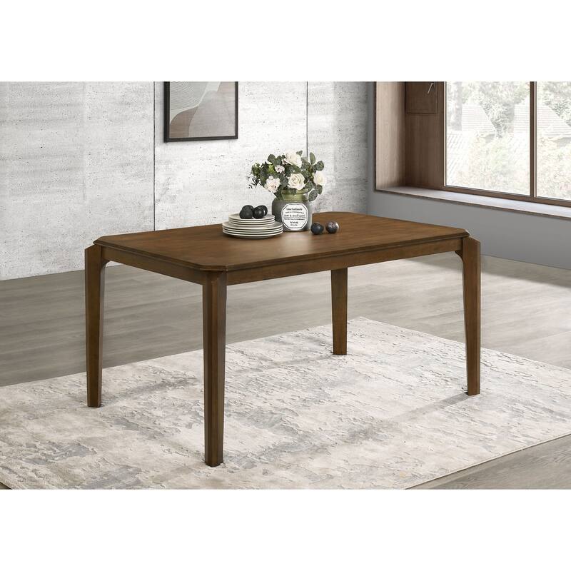 Warren Dark Brown Rectangular Dining Table