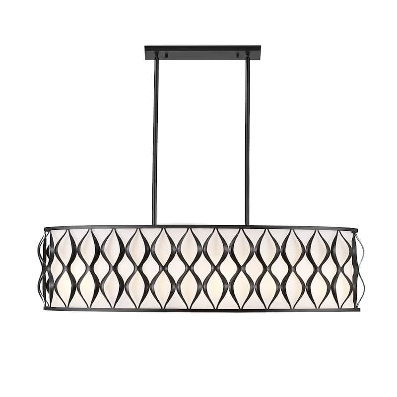 Z-Lite 1948-42L Harden 10 Light 43" Wide Linear Chandelier