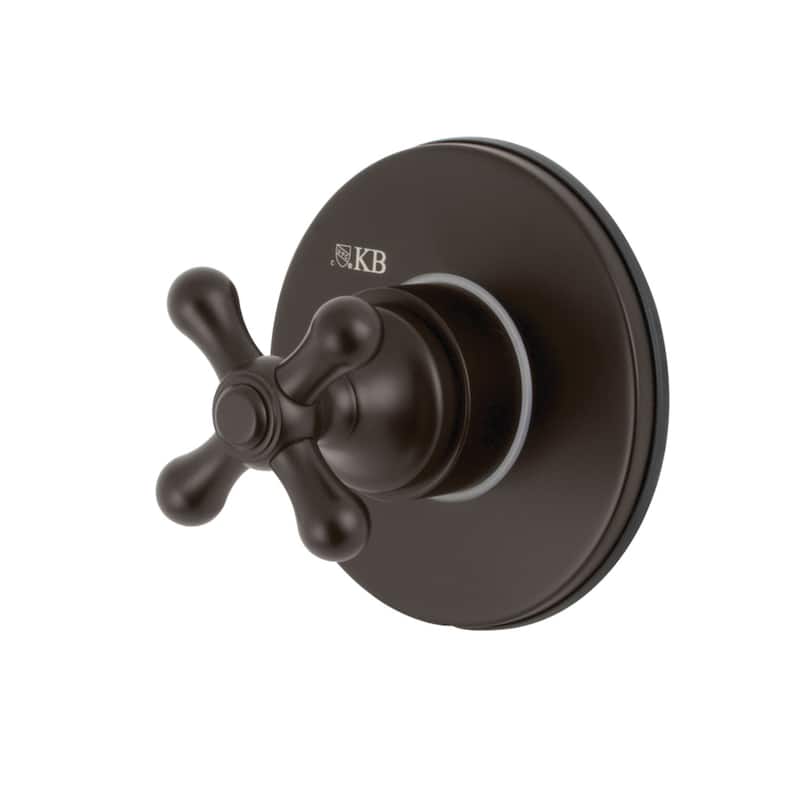Kingston Brass Single-Handle Three-Way Diverter Valve with Trim Kit
