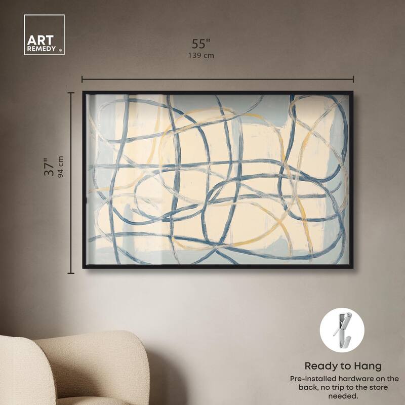 Unbroken Line I Shadowbox by Art Remedy