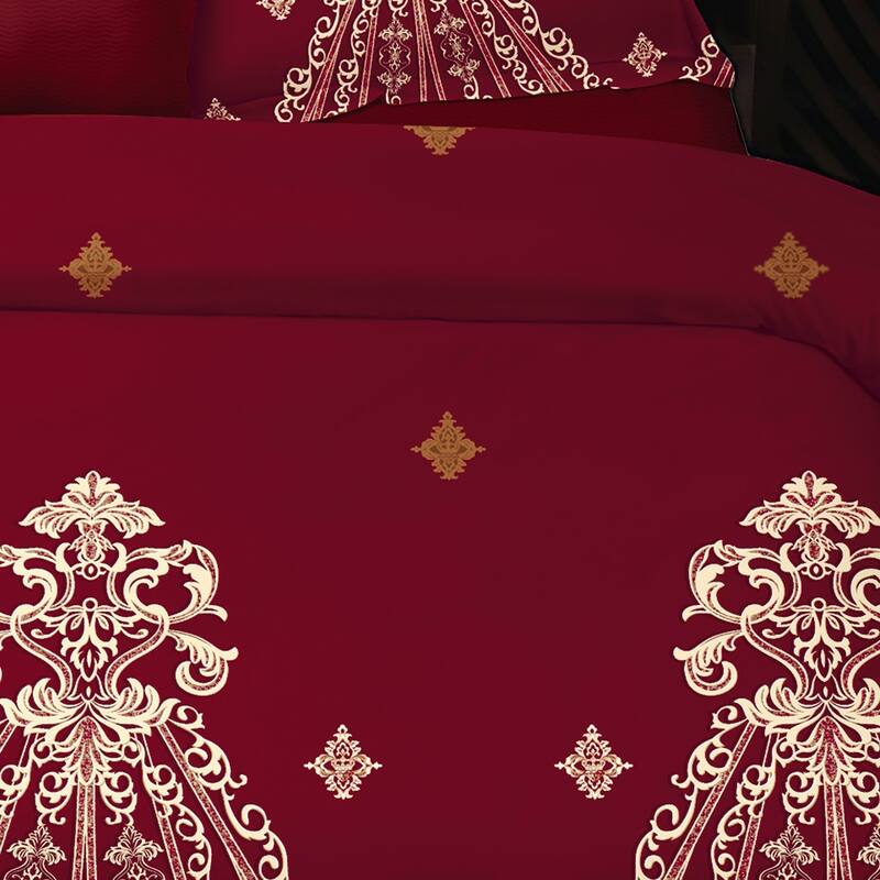 Shatex 3 piece Microfiber Bedding Comforter Set