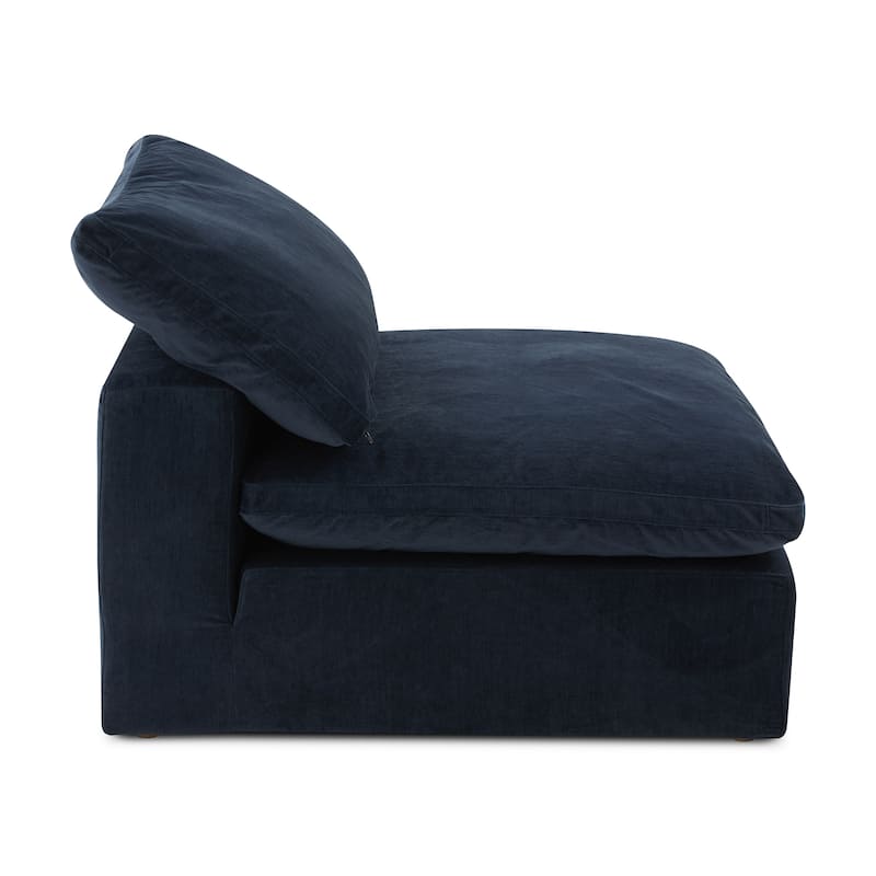 Aurelle Home Corbin Modern Modular Sectional Piece - Slipper Chair