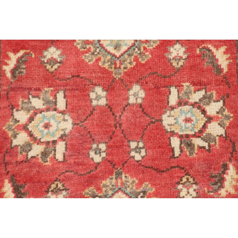 Oushak Oriental Runner Rug Handmade Wool Carpet - 2'0" x 6'0"