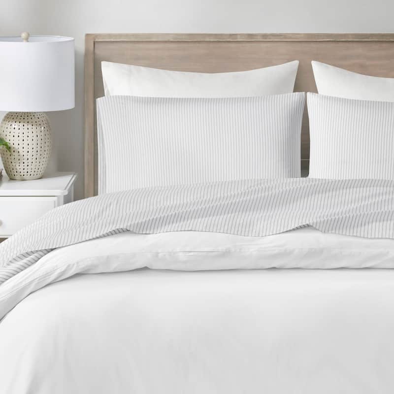 Madison Park Essentials 200 Thread Count Printed Cotton Sheet Set