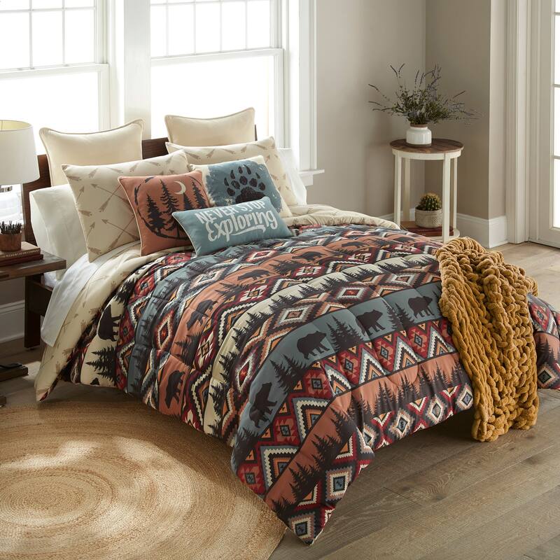 Your Lifestyle by Donna Sharp Bear Totem Comforter Collection