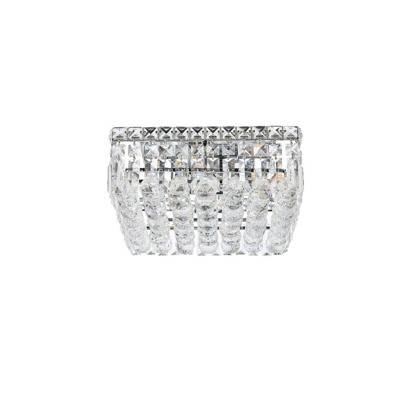 Somette Lausanne 4-light 12-inch Flush-Mount Chandelier - 12 Inch