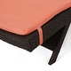 preview thumbnail 184 of 187, Salem Outdoor Wicker Adjustable Chaise Lounge with Cushion by Christopher Knight Home