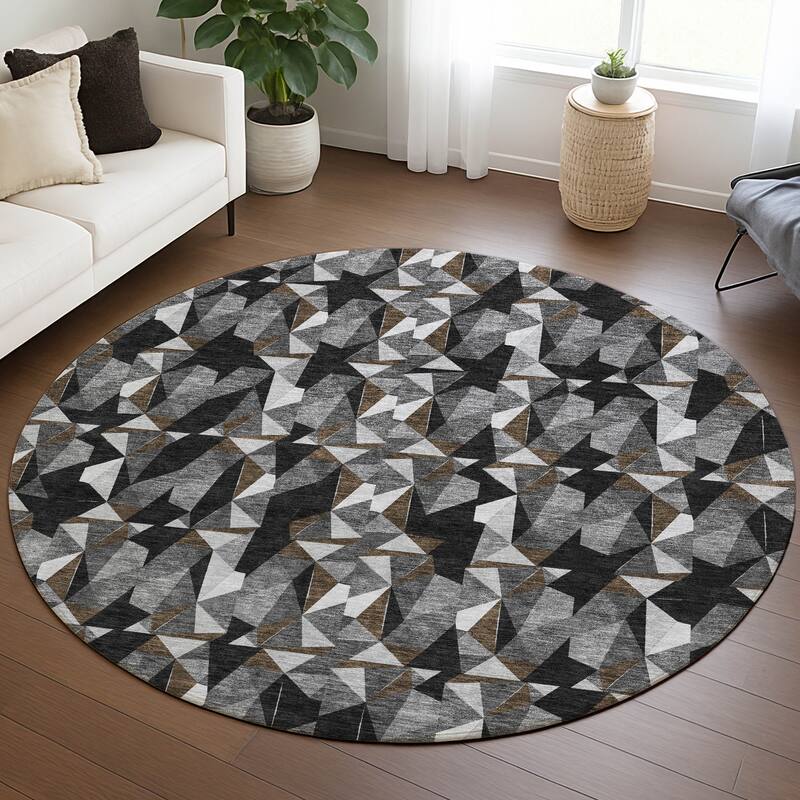 Machine Washable Indoor/ Outdoor Chic Hooper Chantille Rug