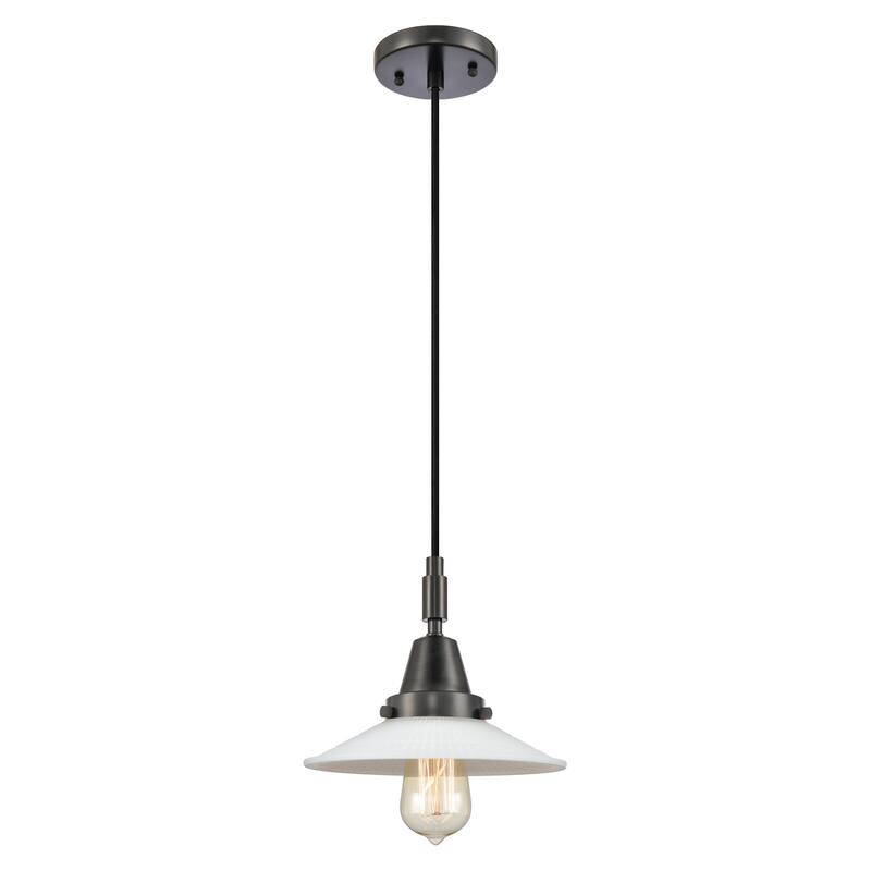 Innovations Lighting 447-1P-G1 Halophane 9" Wide Mini Pendant with