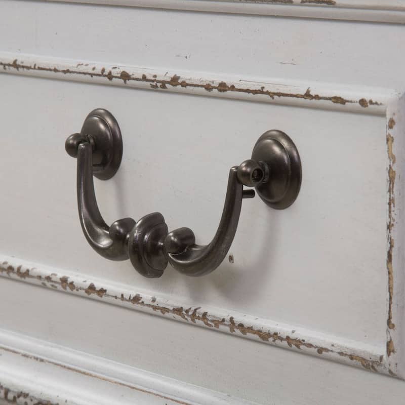 Liberty Furniture Abbey Park Panel Bed, Dresser & Mirror, Chest, Nightstand - California King, King, Queen