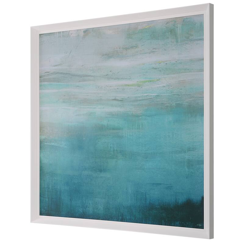 Uttermost Cancun Teal Framed Print - 51.375"x51.375"x2"
